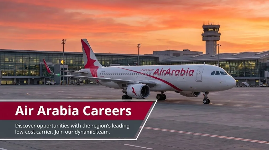 Air Arabia Careers 2026: Cabin Crew & Ground Jobs
