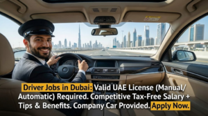 Driver Jobs in Dubai | Family, Company & Heavy Bus Roles