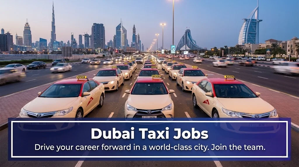 Dubai Taxi Jobs 2026: Apply for RTA Driver & Limousine