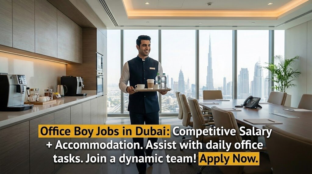 Office Boy Jobs in Dubai: Tea Boy, Messenger & Assistant Roles