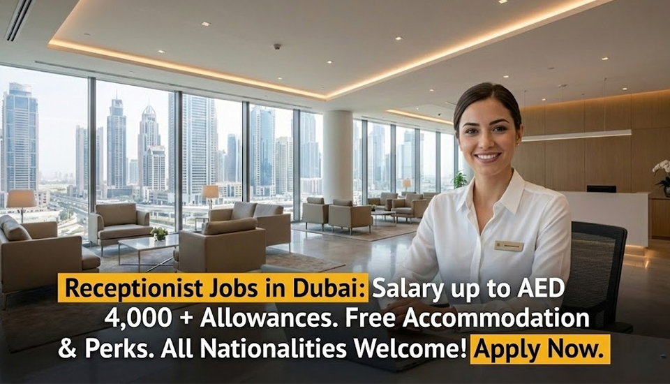 Receptionist Jobs in Dubai: Apply for Front Desk & Greeting Host Roles