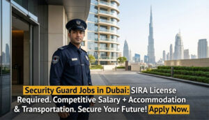 Security Guard Jobs in Dubai: SIRA License, Walk-in Interviews