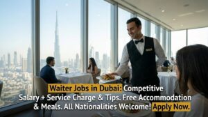 Waiter Jobs in Dubai | Apply for Aerial Dining & Hotel Roles