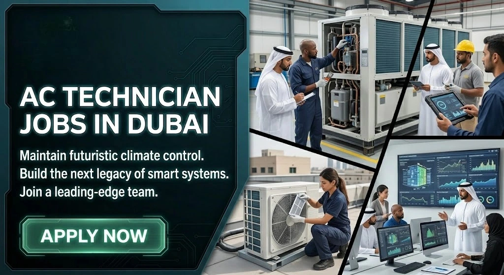 AC Technician Jobs in Dubai | HVAC & Maintenance Roles 2026