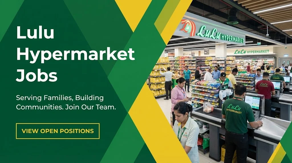 Lulu Hypermarket Jobs 2026 | Retail & Logistics Vacancies