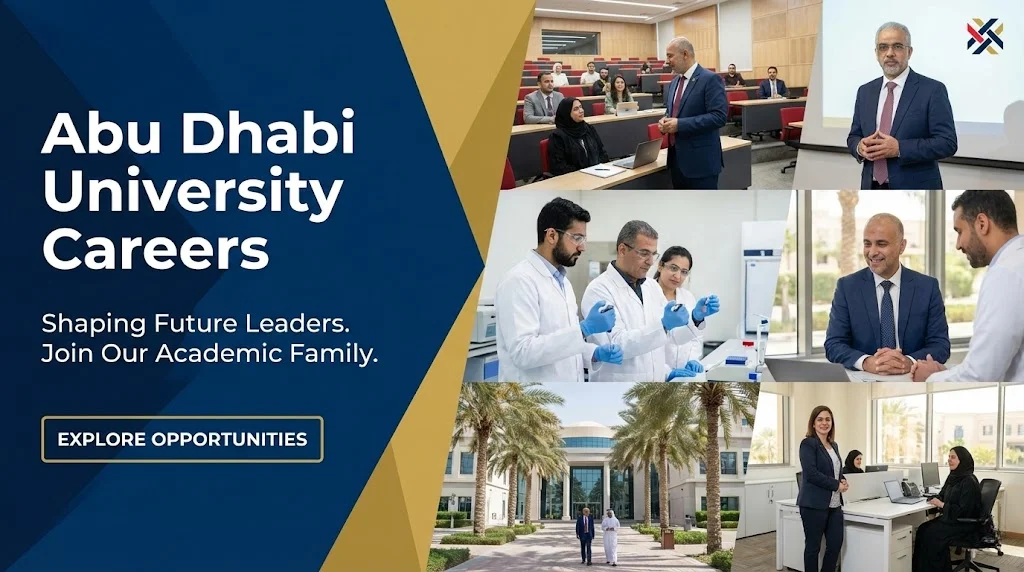Abu Dhabi University Careers: Teaching & Education Jobs