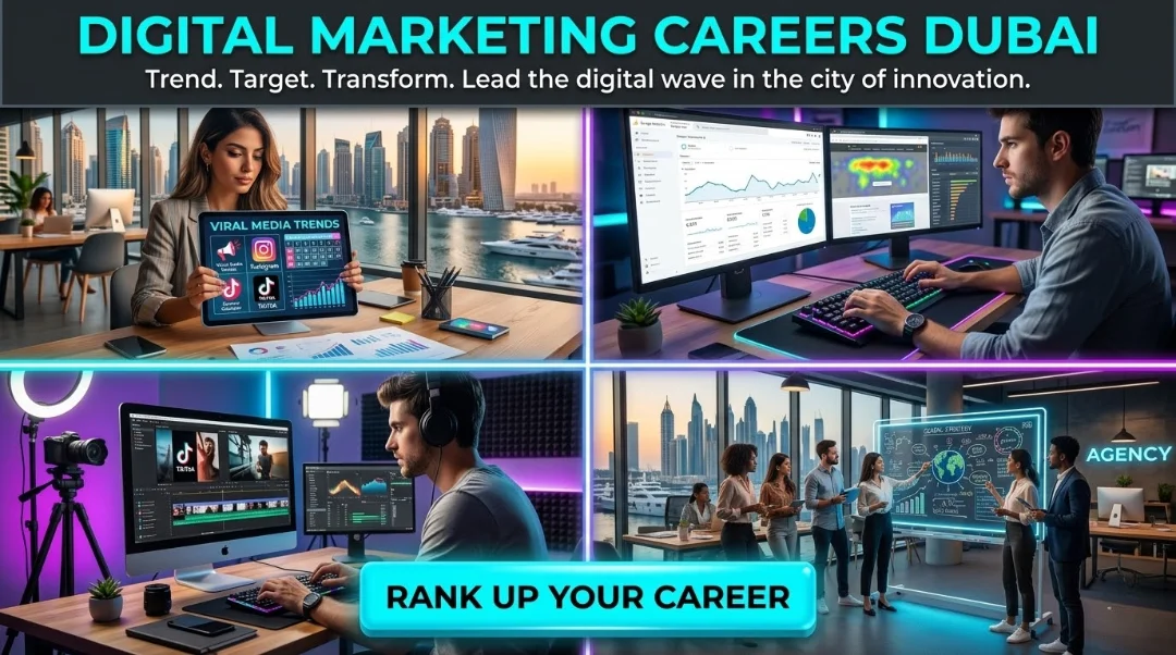 Digital Marketing Jobs in Dubai: SEO, PPC & Social Media Roles