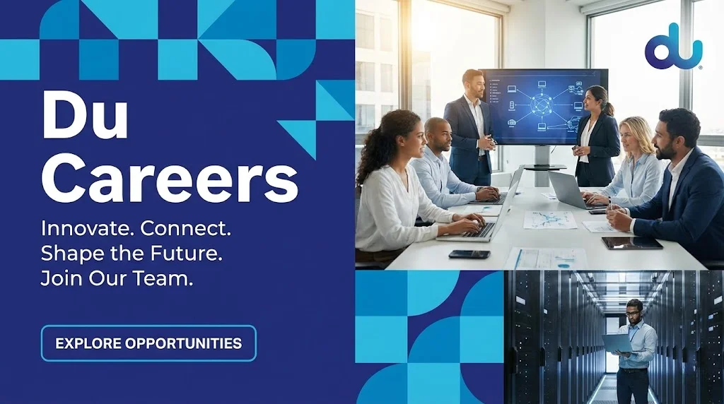 Du Careers 2026: Telecom, Retail & Engineering Jobs