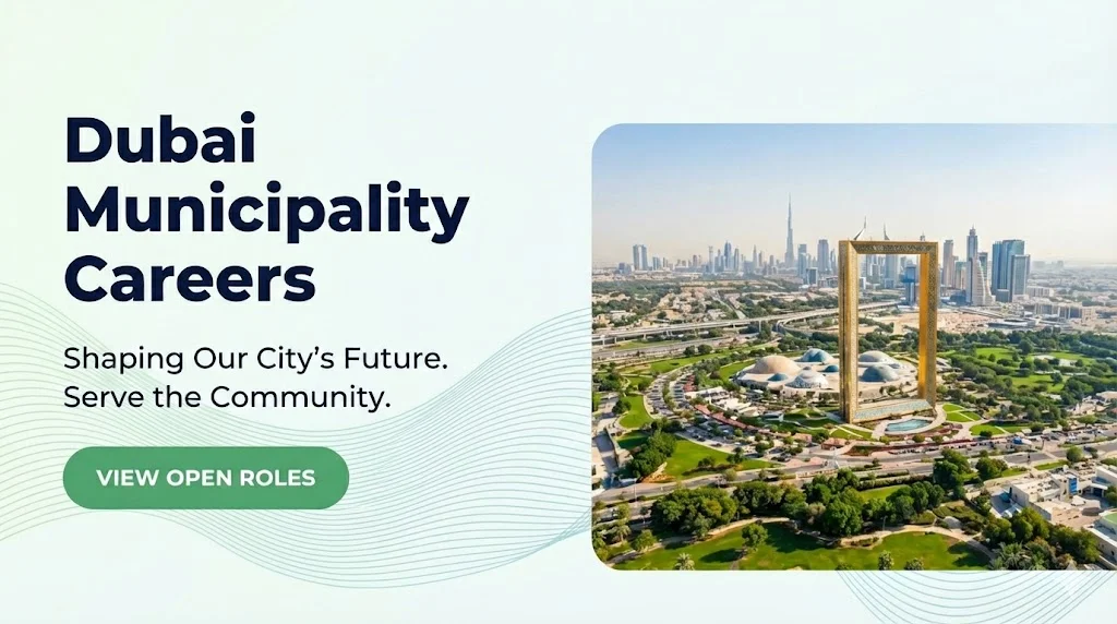 Dubai Municipality Careers 2026 | UAE Government Jobs