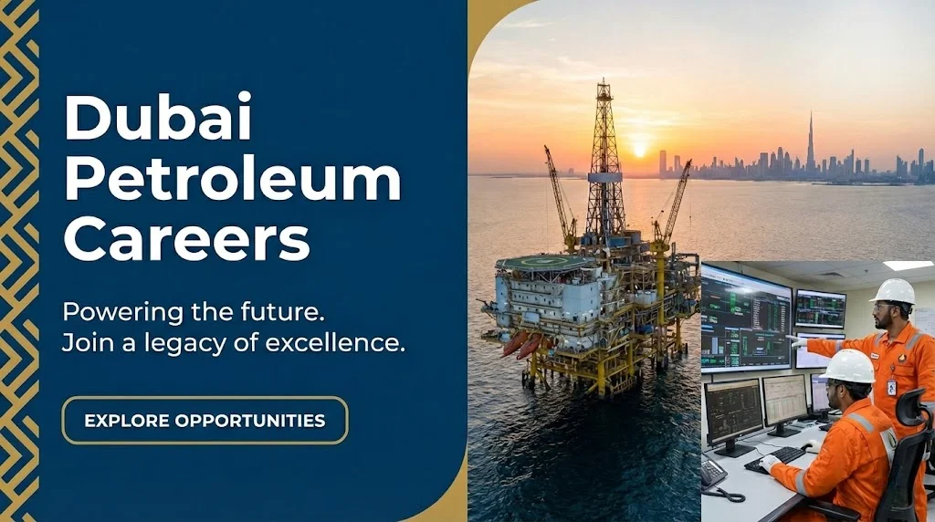 Dubai Petroleum Careers 2026 | Marine, Tech & Safety Jobs