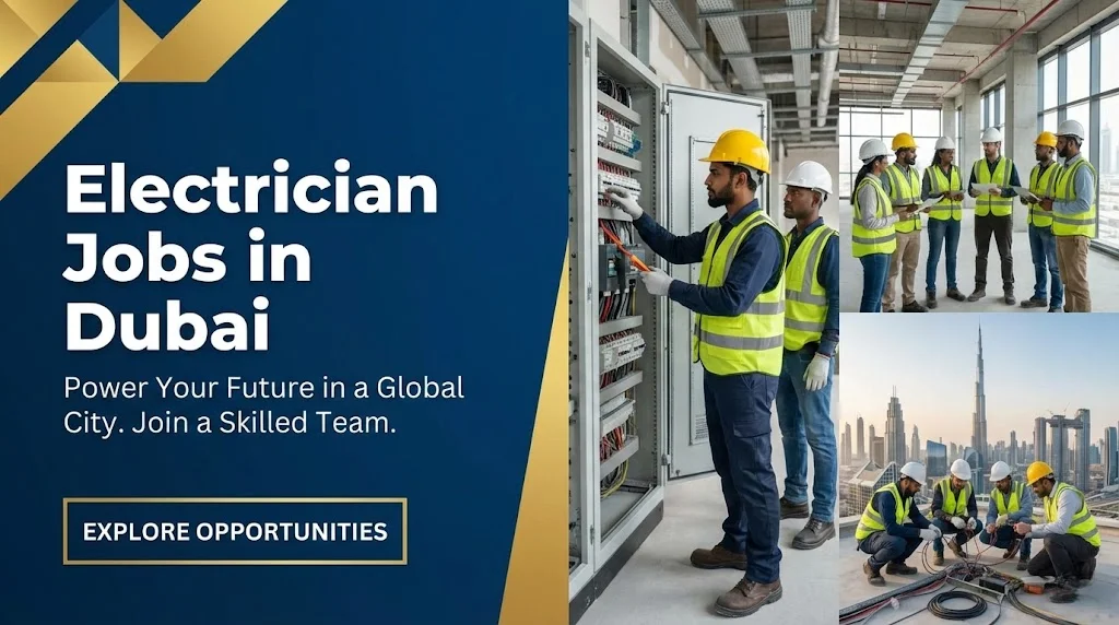 Electrician Jobs in Dubai | MEP, Maintenance & Industrial Roles