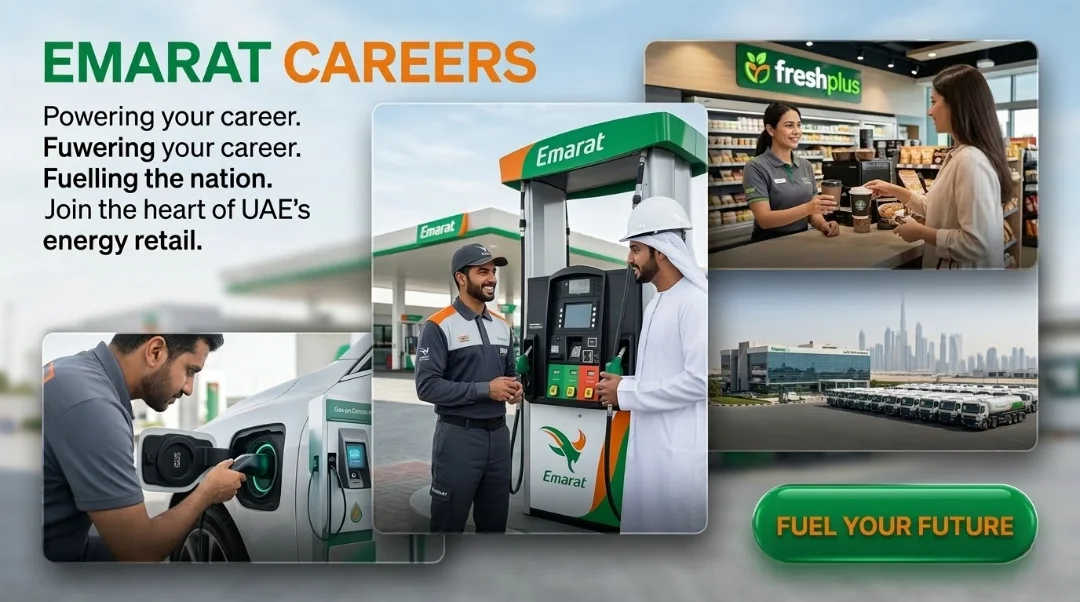 Emarat Careers 2026: Retail & Station Management Jobs