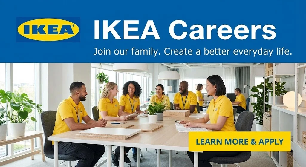 IKEA Careers 2026: Retail, Logistics & Warehouse Jobs