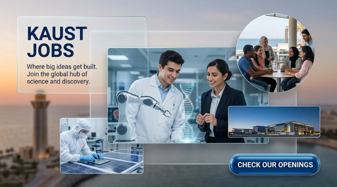 KAUST Jobs in Saudi Arabia: Research, Faculty & Campus Ops