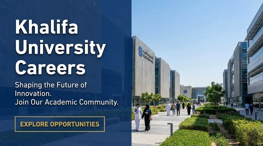 Khalifa University Careers 2026: Abu Dhabi Academic Jobs
