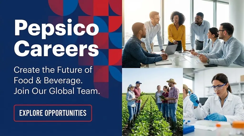 PepsiCo Careers 2026: FMCG, Sales & Factory Jobs