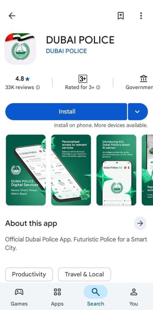 Dispute-Traffic-Fines-in-Dubai-via-Dubai-Police-mobile-app
