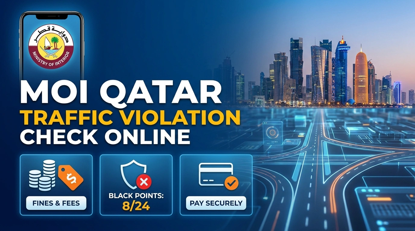 MOI Qatar Traffic Violation Check & Pay Online (2026)