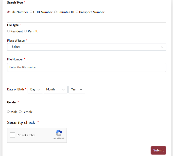 Official-Dubai-immigration-website-homepage-pointing-directly-to-the-dedicated-fines-inquiry-section-for-your-UAE-Visa-Fine-Check