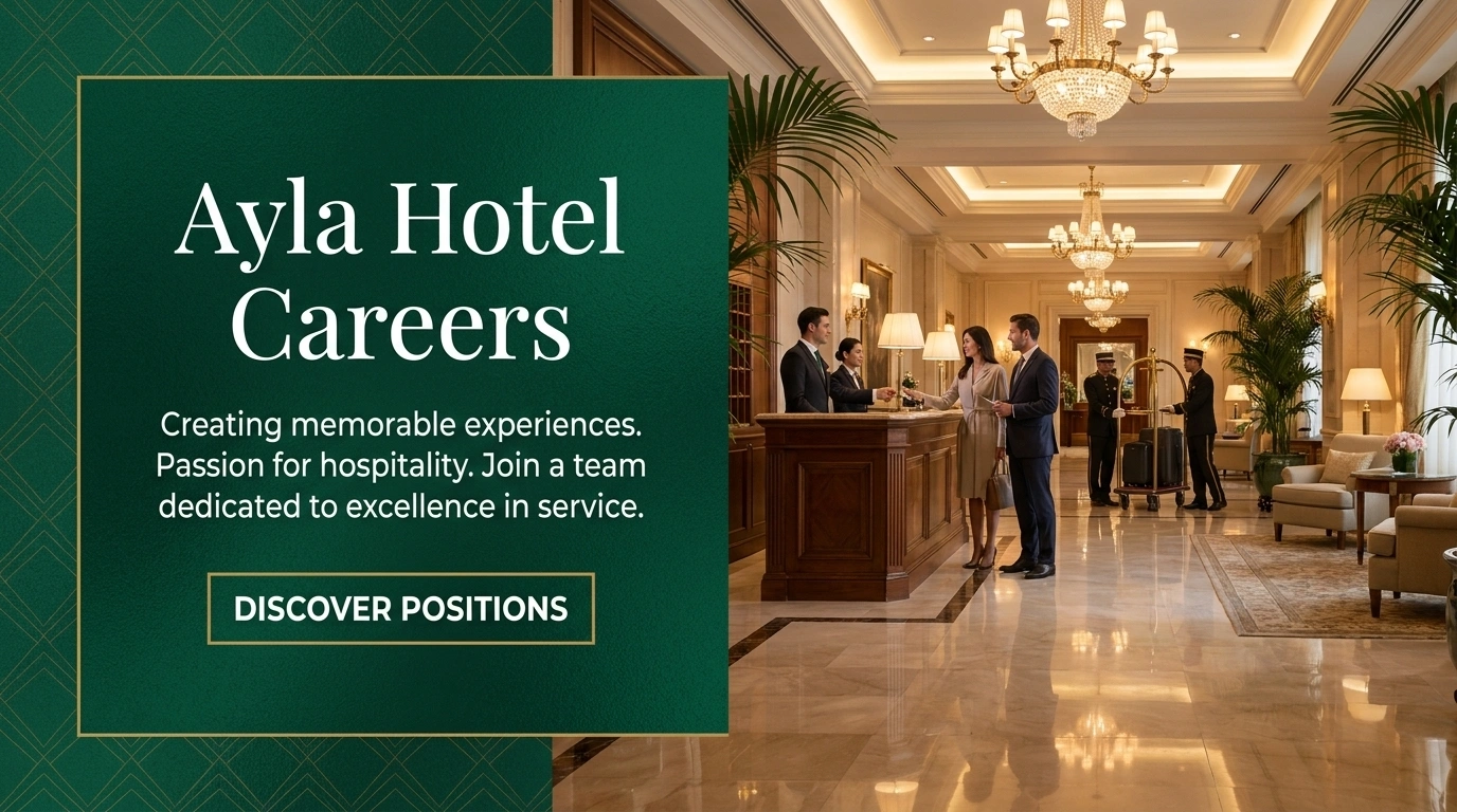 Ayla Hotel Careers | Apply for Front Desk Receptionist Jobs