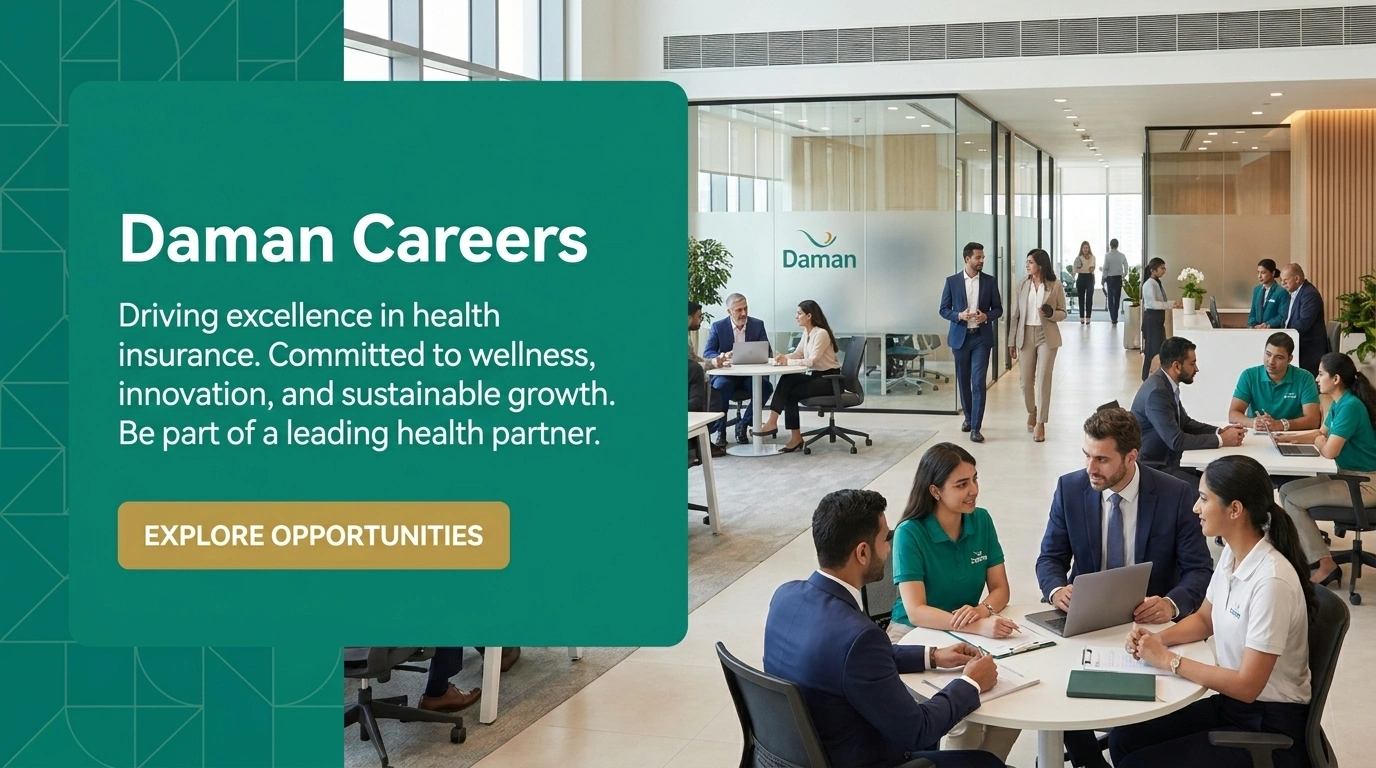 Daman Careers 2026: Apply for UAE Health Insurance & Office Jobs