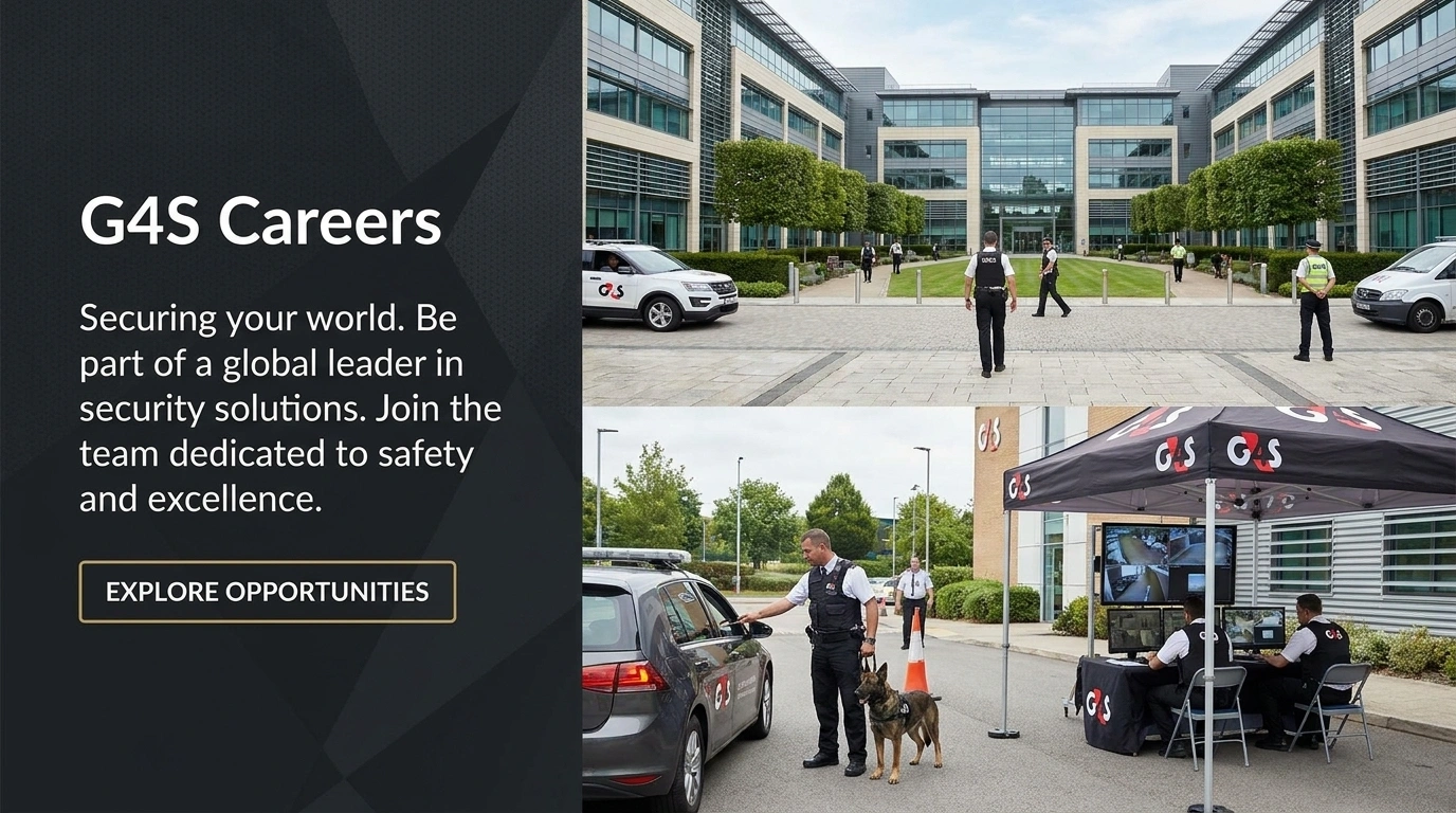 G4S Careers 2026 | Apply for Transit Driver & Security Guard Jobs