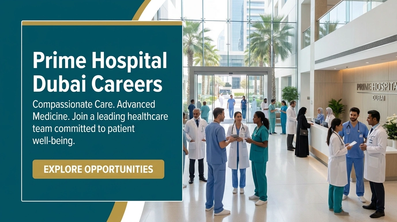 Prime Hospital Dubai Careers | Apply for Staff Nurse Roles
